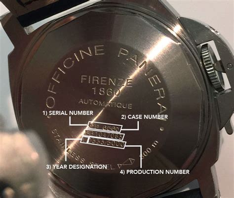 how to find panerai model number|Panerai reference date.